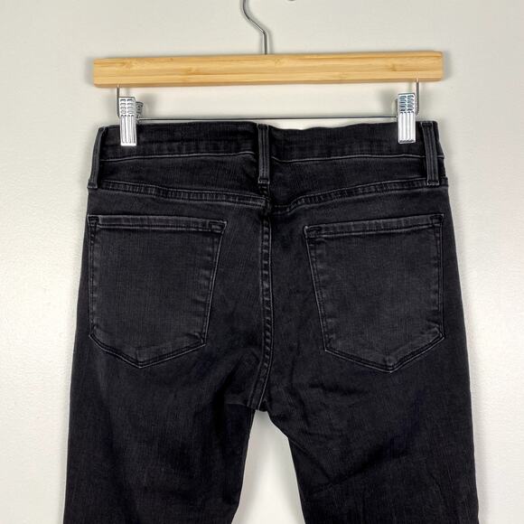 FRAME Le Skinny De Jeanne Raw Hem Jeans in Whittier Size 28 - Picture 8 of 10